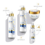 Buy Dove Beautiful Curls Defining Gel 100 Sulphate Free Alcohol Free No Parabens & Dyes Non-Greasy Made for Curly Hair With Tri-Moisture Essence Defined Curls That Last Up to 48 Hours (110 ml) - Purplle