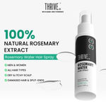 Buy ThriveCo Rosemary Water Hair Spray | With 100% Natural Rosemary Extract, Rice Water & Hyaluronic Acid | For Hair Growth, Hair Fall Control, Hair Conditioning & Hair Shine | Men & Women, 100ml - Purplle