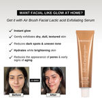 Buy The Formularx Air Brush Facial Lactic Acid Face Serum For Tan Removal, Brightening & Glow (50 gm) - Purplle