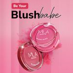 Buy MILA BEAUTE Blush Babe Powder Blush 04 Cosmo Pink, 5 gm - Purplle