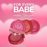 Buy MILA BEAUTE Blush Babe Powder Blush 04 Cosmo Pink, 5 gm - Purplle