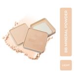 Buy Half N Half BB Mineral Powder Vita Mins, Skin Whitening, Light (20 gm) - Purplle