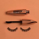 Buy Mattlook Eye Makeup Curl & Volume Waterproof False Lash Mascara, Black 12 ml - Purplle
