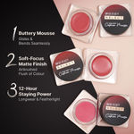 Buy Swiss Beauty Select Lip And Cheek Cushion Creamy Mousse with Vitamin E | 12 Hours Stay | with Lip Brush |1 Empress Pink 4.5 gm - Purplle