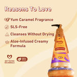 Buy Plum BodyLovin' Vanilla Caramello Body Wash | SLS-Free Creamy Shower Gel For Women | Delicious Caramel Fragrance for Soft & Smooth Skin | Aloe-Infused Nourishing Shower Gel For All Skin Types (240 ml) - Purplle