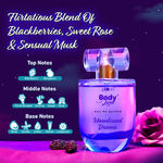 Buy Plum BodyLovin' Moonkissed Drama Eau De Parfum (Perfume) | Long Lasting & Premium Floral Musky Fragrance | Luxury Perfume For Women | Blackberry & Musk Notes | Perfect For All Occasions (50 ml) - Purplle