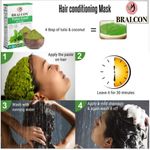 Buy BRALCON Organic Tulsi Leaf Powder-100 gm | 100% Natural Tulsi Leaf Powder |Ocimum Sanctum|For Health, Skin & Hair |Basil Leaves powder | Detoxifying, Cleansing Agent - Purplle