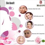 Buy BRALCON Organic Rose Petal Powder - 100 gm | Rosa indica for Facial & Skin Care| 100% Pure & Natural Rose Powder for Tanning & Glowing Skin| Skin Whitening Face Pack | Face Mask - Purplle