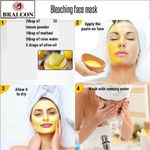Buy BRALCON Organic Lemon Peel Powder -100 gm | Citrus Limon | 100% Pure & Natural Lemon Peel Powder for face, Skin Whitening | Face Pack Glowing skin|Face Cleanser - Purplle