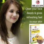 Buy BRALCON Organic Lemon Peel Powder -100 gm | Citrus Limon | 100% Pure & Natural Lemon Peel Powder for face, Skin Whitening | Face Pack Glowing skin|Face Cleanser - Purplle