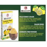 Buy BRALCON Organic Lemon Peel Powder -100 gm | Citrus Limon | 100% Pure & Natural Lemon Peel Powder for face, Skin Whitening | Face Pack Glowing skin|Face Cleanser - Purplle