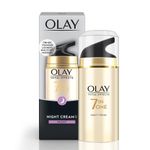 Buy Olay Night Cream Total Effects 7 in 1, Anti-Ageing Moisturiser, 20 gm - Purplle