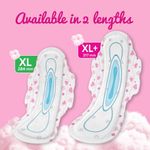 Buy Whisper Ultra Soft Sanitary Pads - 15 Pieces (XL Plus) - Purplle