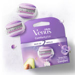 Buy Gillette Venus Comfortglide Pack of 2 Refills - Purplle