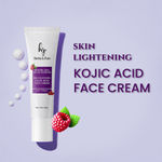 Buy Herbs & Pure Skin Lightening Kojic Acid Face Serum (30 ml) and Face Cream (50 ml) for Tan Removal and Spot Correction,| Unisex, All Skin Types | 100% Vegan, Pack of 2 - Purplle
