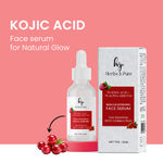 Buy Herbs & Pure Skin Lightening Kojic Acid Face Serum (30 ml) and Face Cream (50 ml) for Tan Removal and Spot Correction,| Unisex, All Skin Types | 100% Vegan, Pack of 2 - Purplle