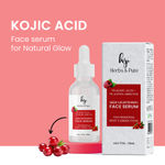 Buy Herbs & Pure 5% Kojic Acid & 7% Alpha Arbutin Face Serum 10 ml | Tan Removal and Spot Correction | All Skin Types | Women & Men| 100% Vegan |Pack of 2 - Purplle