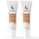 Buy Herbs & Pure CC+ Cream SPF30PA+++ with Vitamin E|Instant Spot Coverage, Light Makeup Glow|Tinted moisturizer|Lightweight|Natural Coverage|long lasting|Evens Skin Tone, 50 ml, Pack of 2 - Purplle
