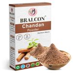 Buy BRALCON Activated Charcoal, Chandan, Orange, Multani Mitti Powder Combo-400 gm(100 gm x 4 Pack) for all Skin Types for Face & hairs in seperate Packaging - Purplle