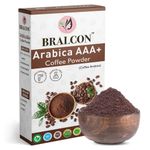 Buy BRALCON Organic Arabica AAA+ Coffee Powder-100 gm |Coffee Powder Body Scrub Tan Removal|100% Natural Coffee Powder for Skin & Hair|Minimizes Fine Lines, Wrinkles,Strengthens Hair Follicles|Skin whitening - Purplle