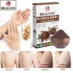 Buy BRALCON Organic Arabica AAA+ Coffee Powder-100 gm |Coffee Powder Body Scrub Tan Removal|100% Natural Coffee Powder for Skin & Hair|Minimizes Fine Lines, Wrinkles,Strengthens Hair Follicles|Skin whitening - Purplle