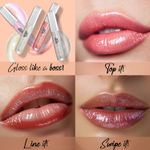 Buy FACES CANADA Beyond Shine Lip Gloss - Cosmic Glaze 10, 3.8 ml | Lightweight Non-Sticky Luxurious Texture For Glossy Lips | Shimmer Finish | Instant Shine | Fuller, Supple & Plump Lips | 24HR Hydration - Purplle