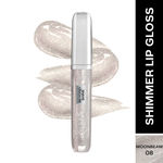 Buy FACES CANADA Beyond Shine Lip Gloss - Moonbeam 08, 3.8 ml | Lightweight Non-Sticky Luxurious Texture For Glossy Lips | Shimmer Finish | Instant Shine | Fuller, Supple & Plump Lips | 24HR Hydration - Purplle