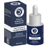 Buy Dermistry 16% Vitamin C 1% Alpha Arbutin Skin Whitening Lightening Brightening Instant Glowing Fairness Face Serum for Removes Pigmentation Dull Skin Dark Spots Correcting Skin Radiance Sun Damage Repair - 30 ml - Purplle