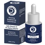Buy Dermistry 16% Vitamin C 1% Alpha Arbutin Skin Whitening Lightening Brightening Instant Glowing Fairness Face Serum for Removes Pigmentation Dull Skin Dark Spots Correcting Skin Radiance Sun Damage Repair - 30 ml - Purplle