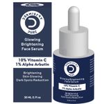 Buy Dermistry Pure 10% Vitamin C 1% Alpha Arbutin Skin Whitening Lightening Brightening Instant Glowing Fairness Face Serum for Removes Dull Skin Pigmentation Dark Spots Correcting Skin Radiance Repair Sun Damage 30 ml - Purplle