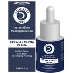 Buy Dermistry Pure 30% AHA + 5% PHA + 2% BHA Skin Lightening Brightening Instant Glowing Smooth Skin Peeling Exfoliating Solution Face Serum For Instant Glow Removes Acne Marks Pigmentation Tan Removal- 30 ml - Purplle