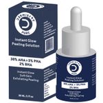 Buy Dermistry Pure 30% AHA + 5% PHA + 2% BHA Skin Lightening Brightening Instant Glowing Smooth Skin Peeling Exfoliating Solution Face Serum For Instant Glow Removes Acne Marks Pigmentation Tan Removal- 30 ml - Purplle