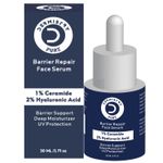 Buy Dermistry Pure 1% Ceramides + 2% Hyaluronic Acid Barrier Repair Face Serum for Sensitive & Dry Skin Skin Glowing Hydrating Soothing Deep Moisturizer UV Protection 30 ml - Purplle