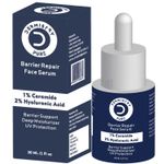 Buy Dermistry Pure 1% Ceramides + 2% Hyaluronic Acid Barrier Repair Face Serum for Sensitive & Dry Skin Skin Glowing Hydrating Soothing Deep Moisturizer UV Protection 30 ml - Purplle