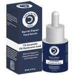 Buy Dermistry Pure 1% Ceramides + 2% Hyaluronic Acid Barrier Repair Face Serum for Sensitive & Dry Skin Skin Glowing Hydrating Soothing Deep Moisturizer UV Protection 30 ml - Purplle