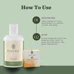 Buy NARI'YAL Gentle Cleansing Cream Of Coco Body Wash & Cream Of Coco Soap With De-Tan Properties 250 ml - Purplle