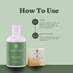 Buy NARI'YAL Cream Of Coco Body Lotion Infused with Coconut Oil & Cream Of Coco Soap with De-Tan Properties 150 ml - Purplle