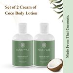 Buy NARI'YAL Set Of 2 Cream Of Coco Body Lotion Infused with Coconut Oil - 200 ml - Purplle