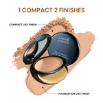 Buy Lakme Showstopper Collection Unreal Dual Cover Pressed Powder, 2 In 1 Compact + Foundation, 02 Rose Creme,9 gm - Purplle