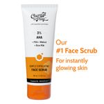 Buy Chemist At Play Gentle Exfoliating Face Scrub with Mandelic Acid & Walnuts | Removes Dead Skin & Blackheads | Detans |Gives Instant Glow| Face Scrub for Women & Men | 100 ml - Purplle