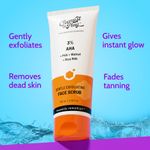 Buy Chemist At Play Gentle Exfoliating Face Scrub with Mandelic Acid & Walnuts | Removes Dead Skin & Blackheads | Detans |Gives Instant Glow| Face Scrub for Women & Men | 100 ml - Purplle