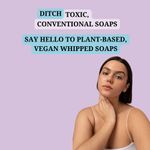 Buy Leal Northern Lights Lavender Bath Cream Whipped Soap | Moisturising Body Wash Enriched with Shea Butter & Almond Oil | Soap-free & Sulphate-free formula - 160 gm - Purplle