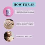 Buy Leal Northern Lights Lavender Bath Cream Whipped Soap | Moisturising Body Wash Enriched with Shea Butter & Almond Oil | Soap-free & Sulphate-free formula - 160 gm - Purplle