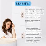 Buy Leal Sicilian Haze Hair and Body Oil - Nourishing Hair Serum & Body Oil for Dry Skin | Hair Oil for Frizzy and Damaged Hair | Brightening Body Oil with Vitamin E for Radiant Skin, Stretch Marks & Pigmentation - 60 ml - Purplle