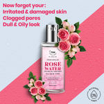 Buy TNW The Natural Wash Steam Distilled Rose Water- Facial Toner Mist and Makeup Remover (100 ml) - Purplle