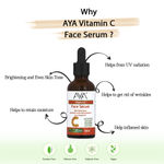 Buy AYA Vitamin C Face Serum (50 ml) | For Skin Hydration, Anti-Ageing, Moisturizing and Brightening | No Paraben, No Silicone, No Mineral Oil - Purplle