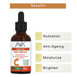 Buy AYA Vitamin C Face Serum (50 ml) | For Skin Hydration, Anti-Ageing, Moisturizing and Brightening | No Paraben, No Silicone, No Mineral Oil - Purplle