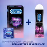 Buy Durex Intense Condom 3 Count - 3 pc - Purplle