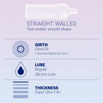Buy Durex Invisible Condom 3 Count - 3 pc - Purplle
