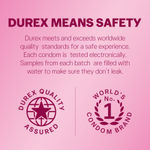 Buy Durex Extra Thin Bubblegum Flavoured Condoms For Men - 12 Count - Purplle